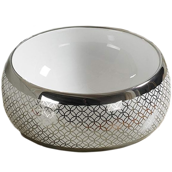 Раковина-чаша CeramaLux 39 5004SP Белая Серая от магазина ЛесКонПром.ру