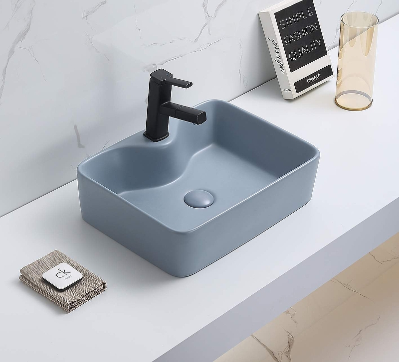 Раковина-чаша CeramaLux 48 7291MHL-4 Голубая от магазина ЛесКонПром.ру