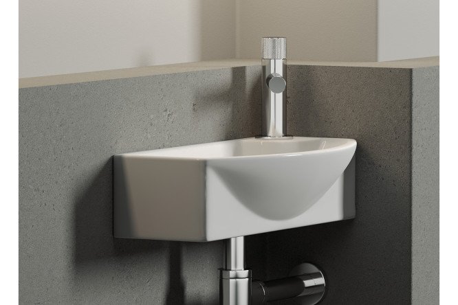 Умывальник подвесной угловой CERAMICA NOVA Element 80551293 от магазина ЛесКонПром.ру