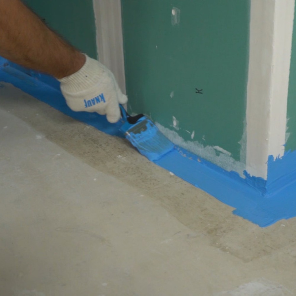 Обмазочная гидроизоляция полимерная КНАУФ-Флэхендихт 5 кг от магазина ЛесКонПром.ру