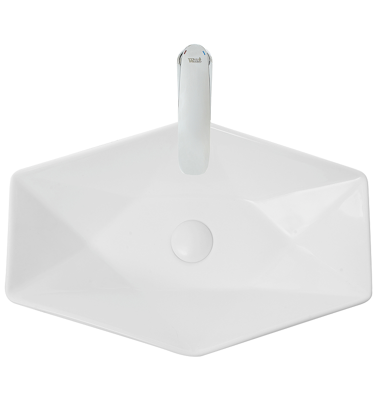 Раковина-чаша WeltWasser Elbach 1138 57 10000004585 Белый глянец от магазина ЛесКонПром.ру