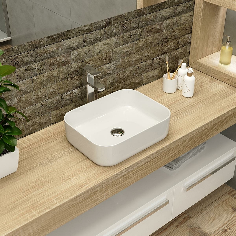 Раковина-чаша Point Меркурий 50 PN43832 Белая от магазина ЛесКонПром.ру