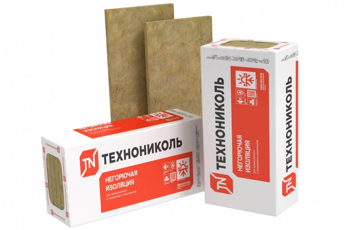 Плита огнезащитная ТЕХНОНИКОЛЬ ТЕХНО ОЗМ 1200х600х30 6 шт от магазина ЛесКонПром.ру