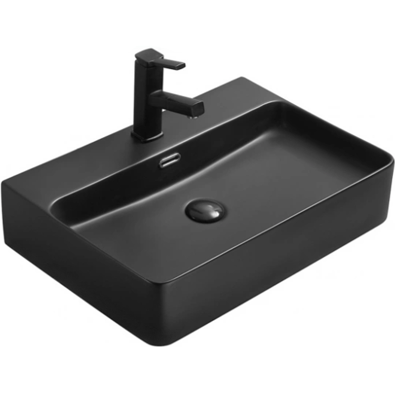 Раковина CeramaLux 60 8145MB Черная матовая от магазина ЛесКонПром.ру