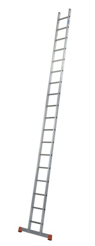 Лестница алюминиевая односекционная KRAUSE SIBILO 18 ступ арт. 129154 от магазина ЛесКонПром.ру