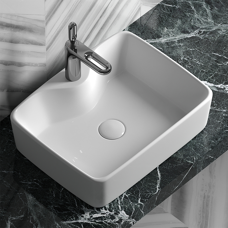 Раковина Ceramica Nova Element 48 CN6033 Белая от магазина ЛесКонПром.ру