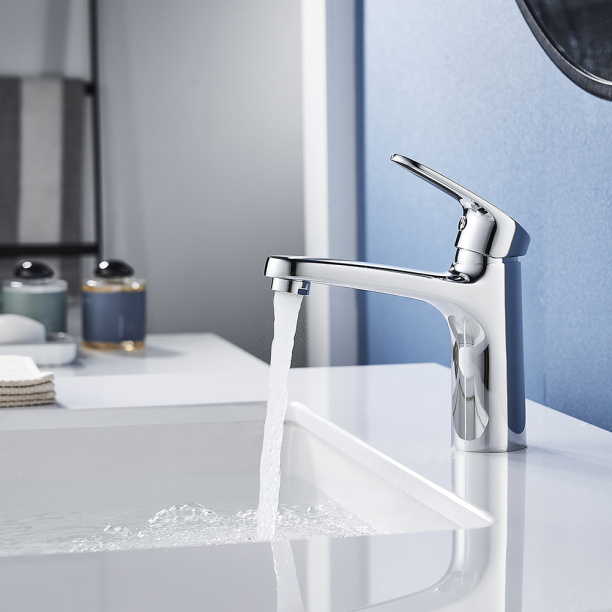 Смеситель для раковины ROSSINKA RS45 хром от магазина ЛесКонПром.ру