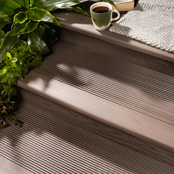 Ступень ДПК Harvex 22х348х3000 мм Шоколад от магазина ЛесКонПром.ру