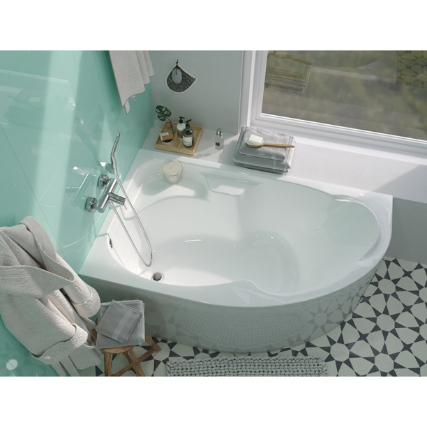 Акриловая ванна 1ACReal Мадрид 170х95х45 см правая от магазина ЛесКонПром.ру