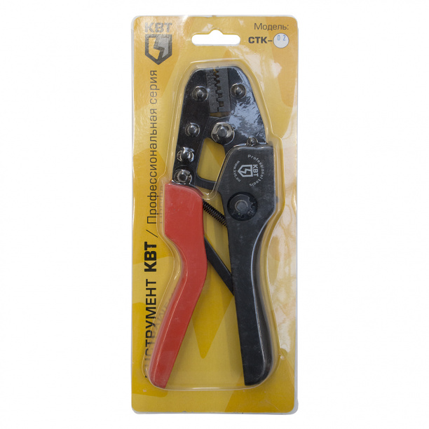 Пресс-клещи КВТ для гильз трапециевидный профиль от магазина ЛесКонПром.ру