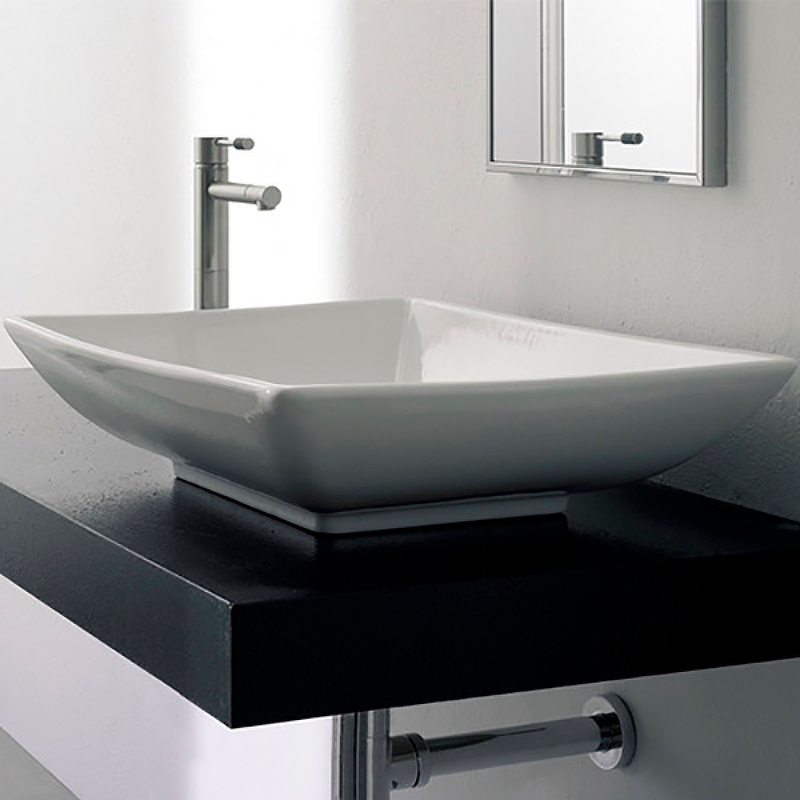 Раковина-чаша Scarabeo Thin Line 63 8046 Белая от магазина ЛесКонПром.ру