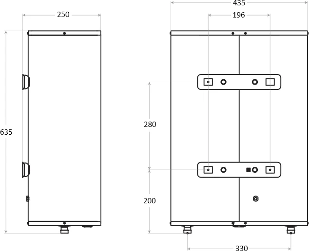 Накопительный водонагреватель Ballu Rodon BWH/S 30 электрический от магазина ЛесКонПром.ру