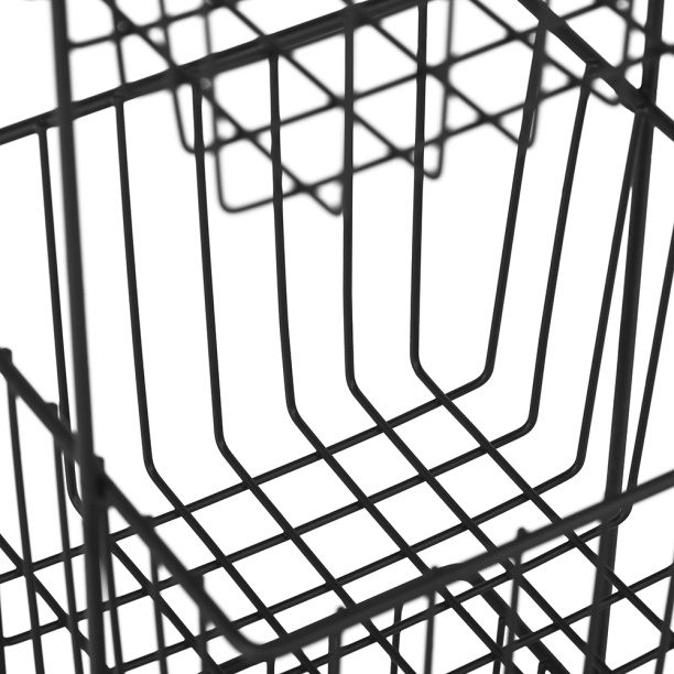 Этажерка для ванной ЧМЗ 3-ярусная черная от магазина ЛесКонПром.ру