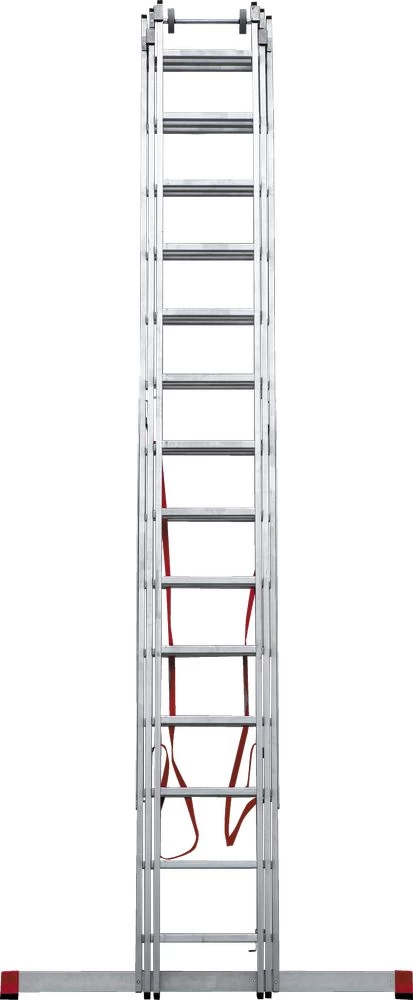 Лестница алюминиевая трехсекционная индустриальнаяНовая Высота 3x14 арт. 5230314 от магазина ЛесКонПром.ру