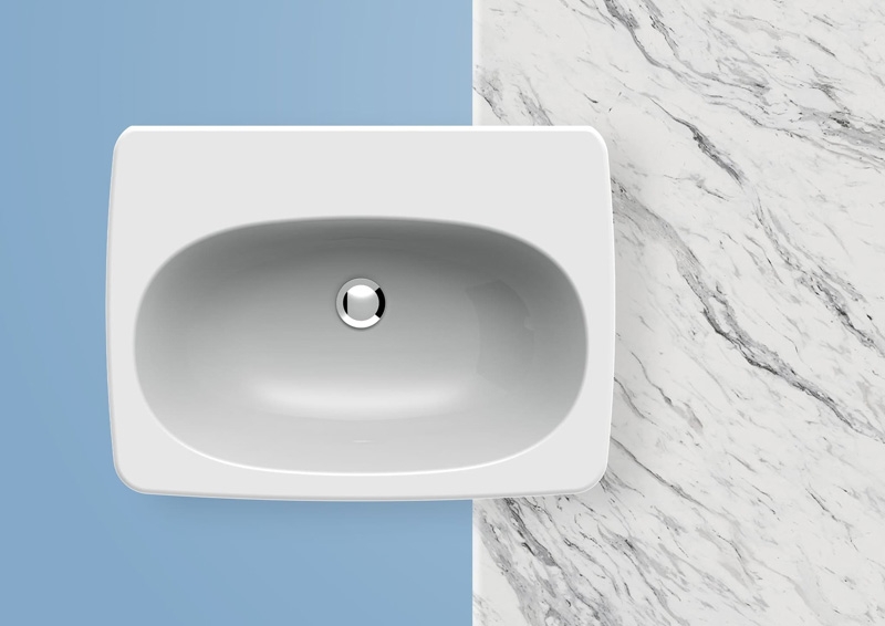 Раковина Artceram Civitas 68 CIL001 01 00 Белая от магазина ЛесКонПром.ру