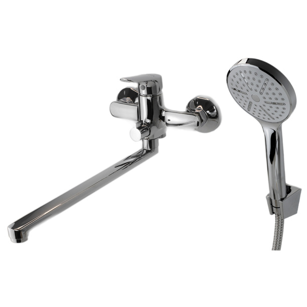 Смеситель для ванны Esko Murano с длинным изливом от магазина ЛесКонПром.ру