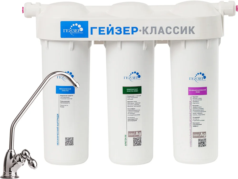 Фильтр Гейзер Классик для мягкой воды от магазина ЛесКонПром.ру