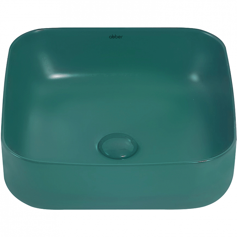 Раковина-чаша Abber Rechteck 39 AC2211MBG Темно-зеленая матовая от магазина ЛесКонПром.ру