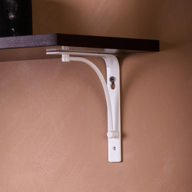 Кронштейн Арочный 150х150 мм белый от магазина ЛесКонПром.ру