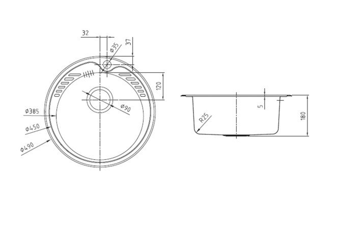 Мойка врезная IDDIS Suno 80550615 от магазина ЛесКонПром.ру