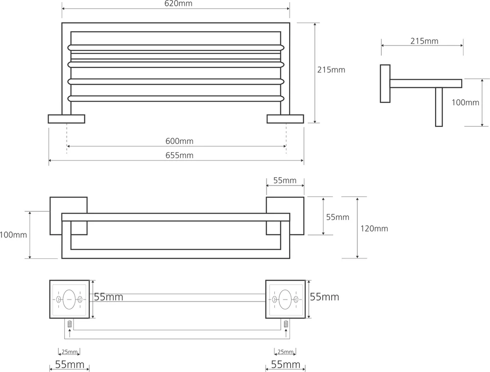 Полка Bemeta Beta 132205072 от магазина ЛесКонПром.ру