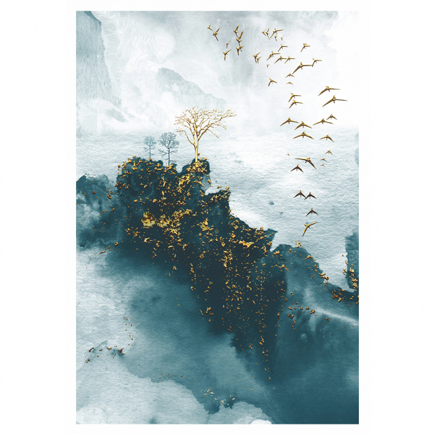 Канвас Восточный пейзаж 60х90 см от магазина ЛесКонПром.ру