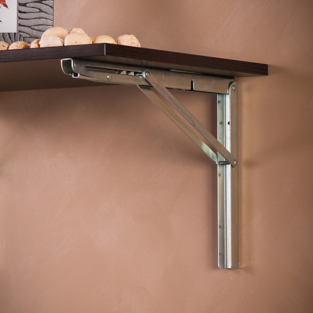 Кронштейн складной 270х400 мм цинк от магазина ЛесКонПром.ру