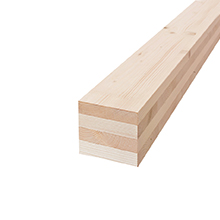 Клееный брус хвоя 140х140х3000 мм от магазина ЛесКонПром.ру