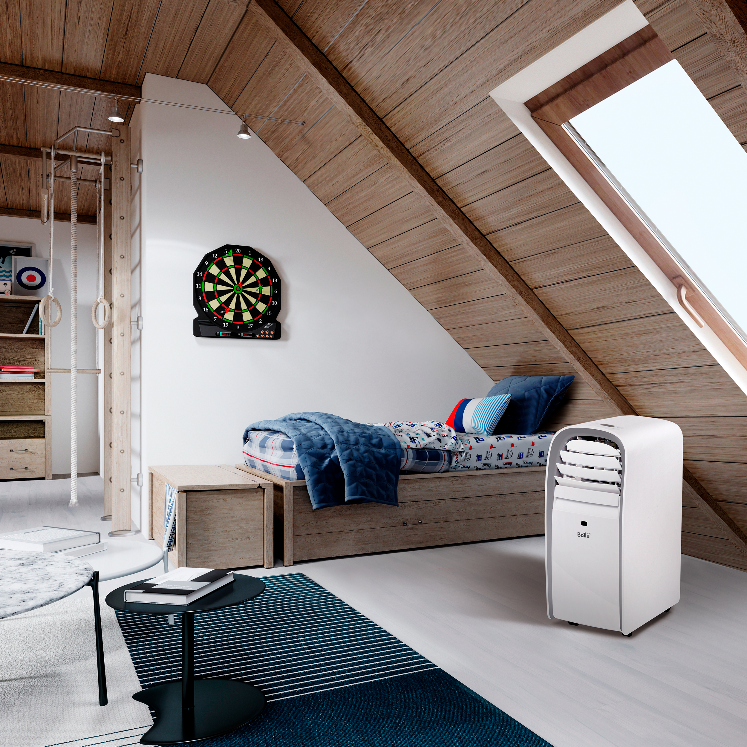 Мобильный кондиционер Ballu ВРАС-09 СЕ_17Y от магазина ЛесКонПром.ру