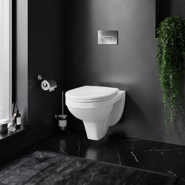 Инсталляция Damixa Jupiter с унитазом, сиденьем, кнопкой хром от магазина ЛесКонПром.ру