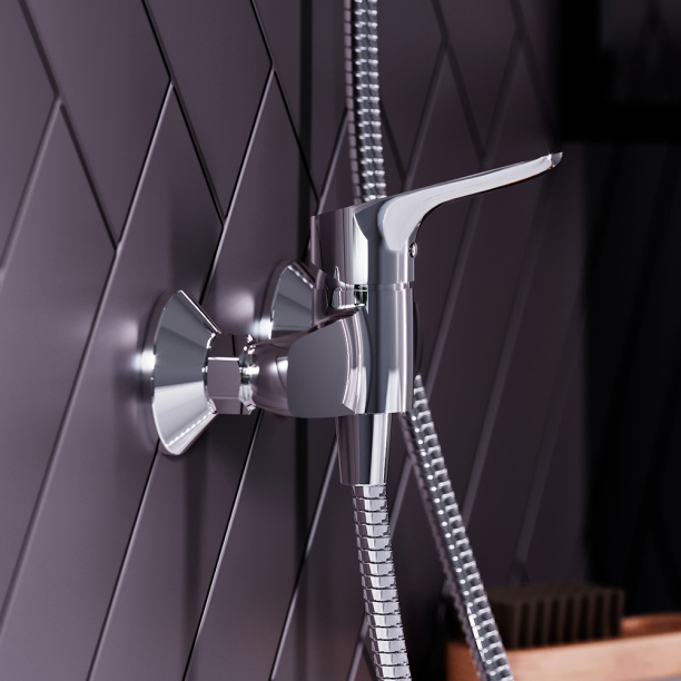 Смеситель для душа Cersanit Flavis хром от магазина ЛесКонПром.ру