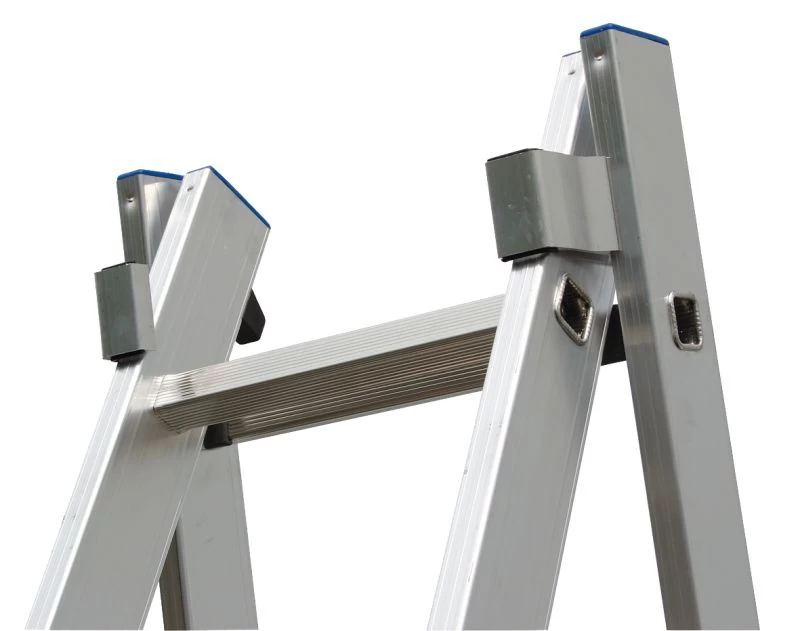 Лестница алюминиевая двухсекционная KRAUSE STABILO 2х12 арт. 133502 от магазина ЛесКонПром.ру