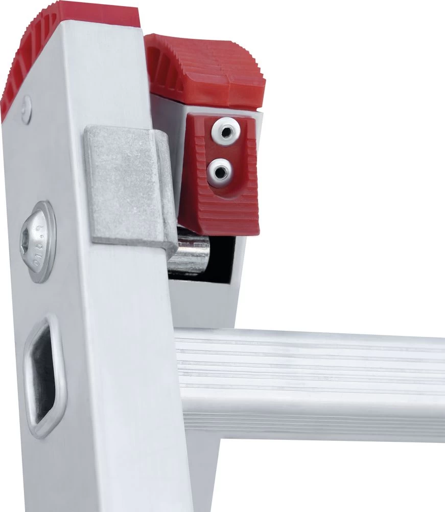 Лестница алюминиевая двухсекционная полупрофессиональная Новая Высота 2x13 арт. 2220213 от магазина ЛесКонПром.ру