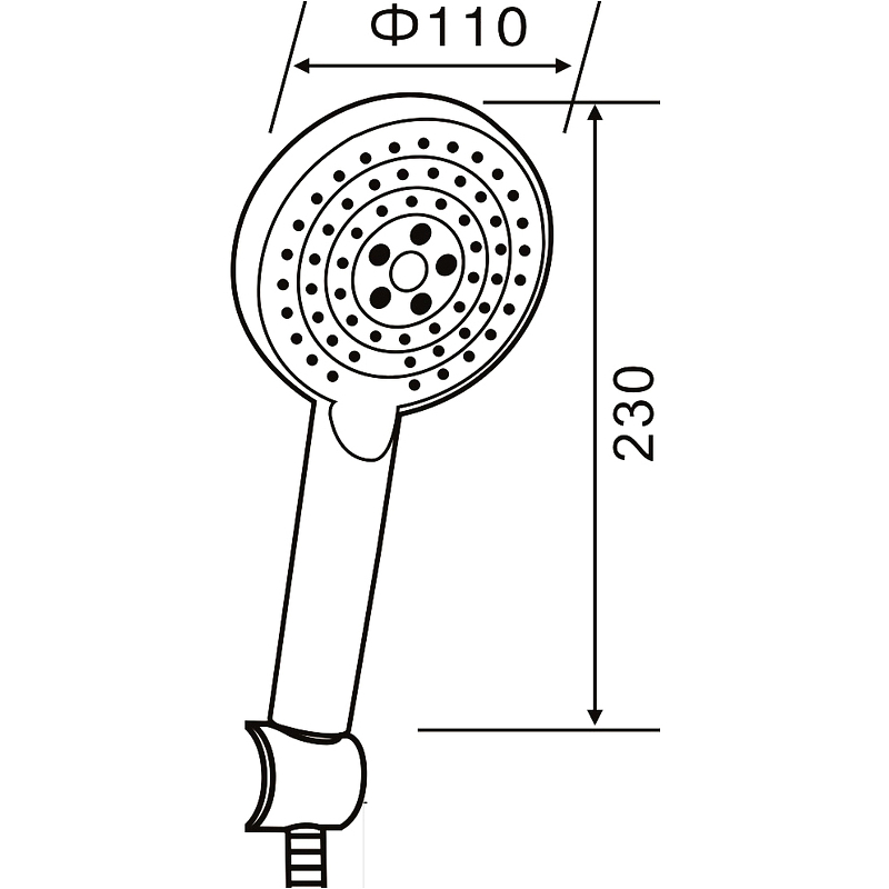 Душевой гарнитур Orange LM53NI Никель от магазина ЛесКонПром.ру