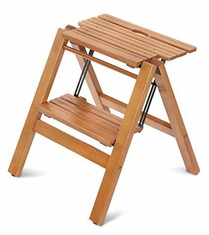 Стул-Стремянка Biblio-2 Cherry (Вишня) Aris от магазина ЛесКонПром.ру