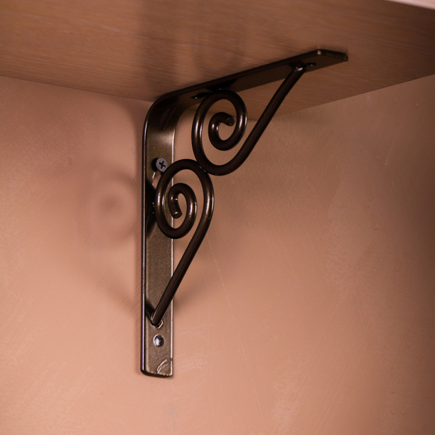 Кронштейн Вероника 150х150 бронза от магазина ЛесКонПром.ру