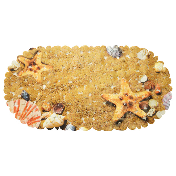 Коврик ВИЛИНА Beach Paradise 36х69 см антискользящий от магазина ЛесКонПром.ру