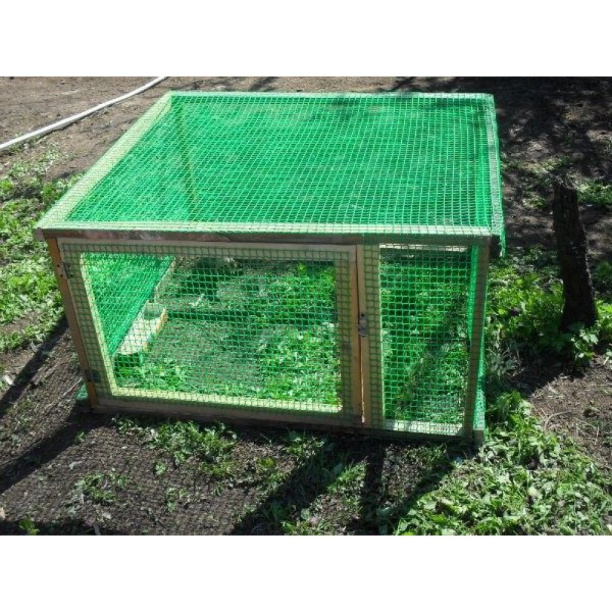 Сетка пластиковая 1х10 м ячейка 15х13 мм от магазина ЛесКонПром.ру