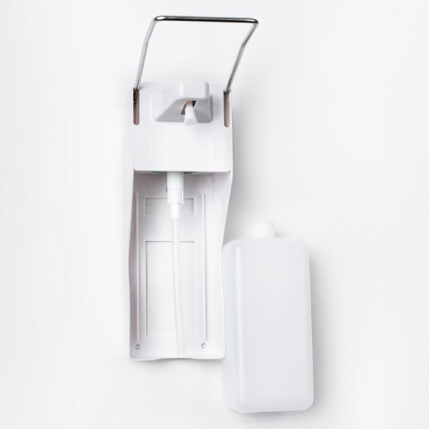 Дозатор для антисептика АкваЛиния 1000 мл локтевой от магазина ЛесКонПром.ру