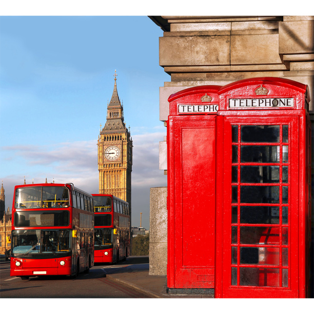 Фотообои флизелиновые Лондон 300х270 см от магазина ЛесКонПром.ру