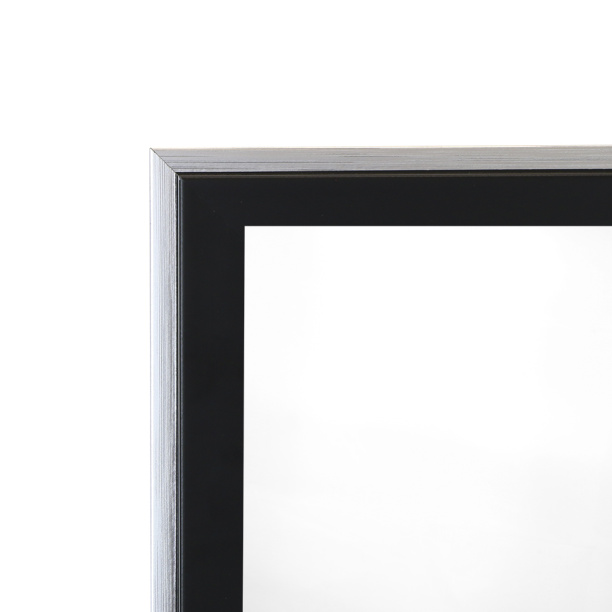 Зеркало в раме 60х120 см черное от магазина ЛесКонПром.ру