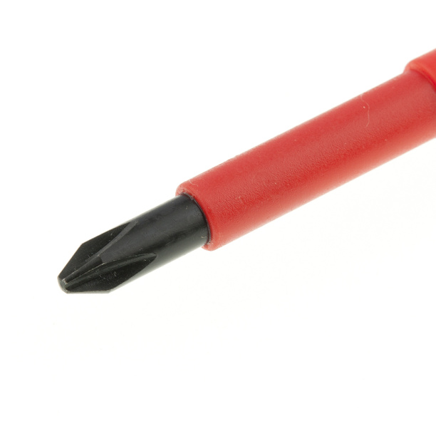 Диэлектрическая отвертка Matrix Insulated РН2х100 мм от магазина ЛесКонПром.ру