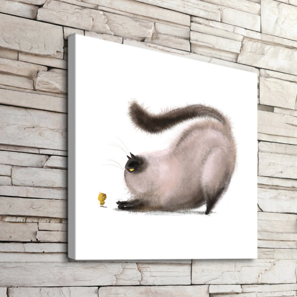 Канвас 40х50 см Подсолнухи от магазина ЛесКонПром.ру