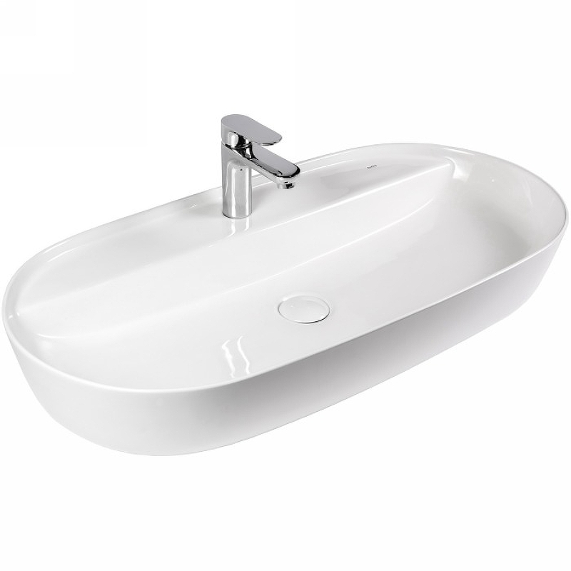 Раковина Bond 80 S01-800 Белая глянцевая от магазина ЛесКонПром.ру