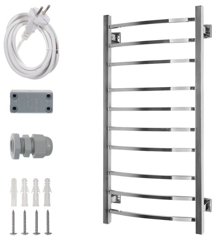 Электрический полотенцесушитель Energy Grand 1000x500 EETRGRAND1005000000 Хром от магазина ЛесКонПром.ру