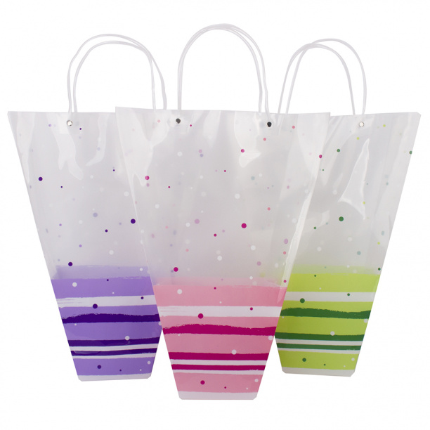 Сумка для цветов 44,5х34х12 см пластик от магазина ЛесКонПром.ру