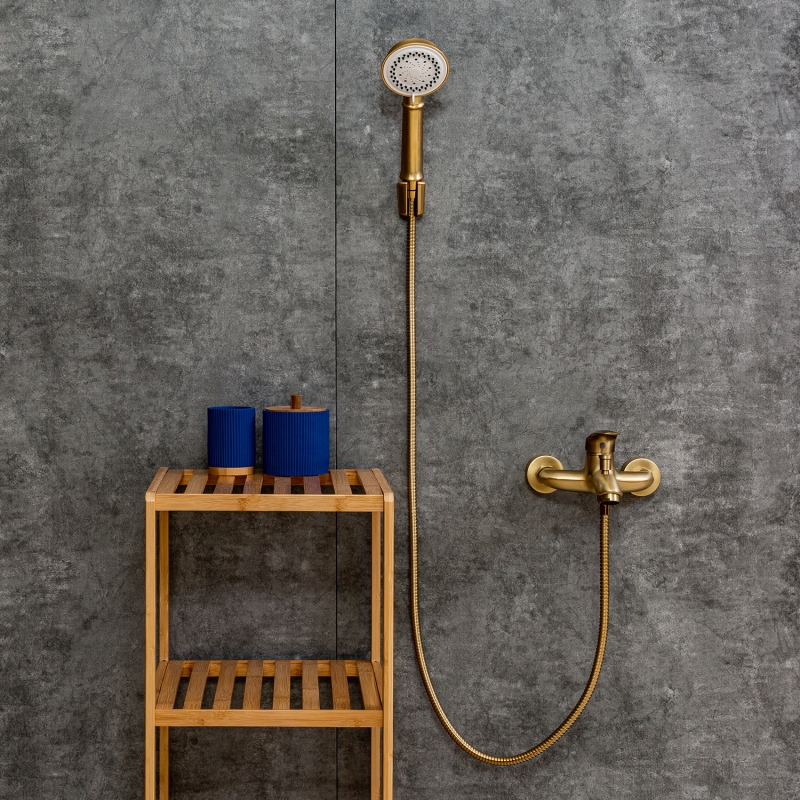 Душевой гарнитур Orange LM51BR Бронза от магазина ЛесКонПром.ру