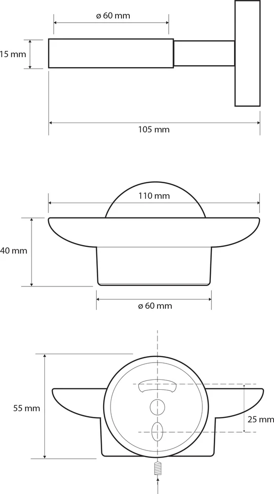 Мыльница Bemeta White 104108044 от магазина ЛесКонПром.ру