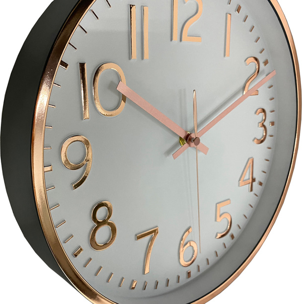 Часы настенные круглые Gold d29 см от магазина ЛесКонПром.ру