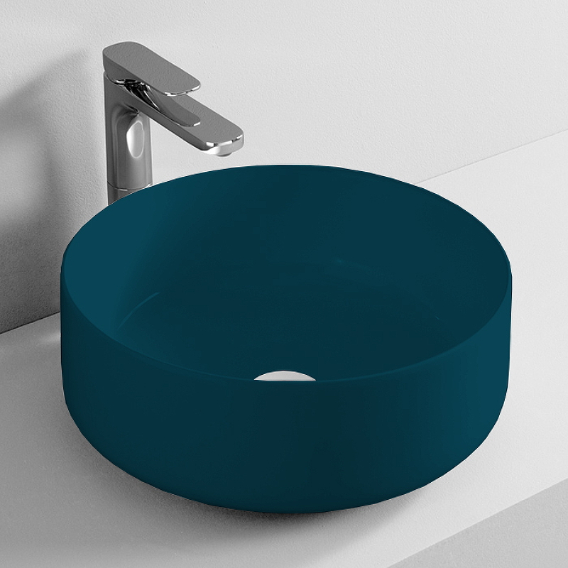 Раковина-чаша Artceram Cognac 42 COL001 42 00 Petrolio от магазина ЛесКонПром.ру